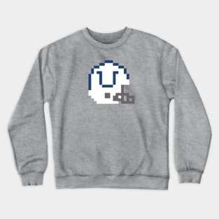 8 Bit Indianapolis Colts Helmet Crewneck Sweatshirt